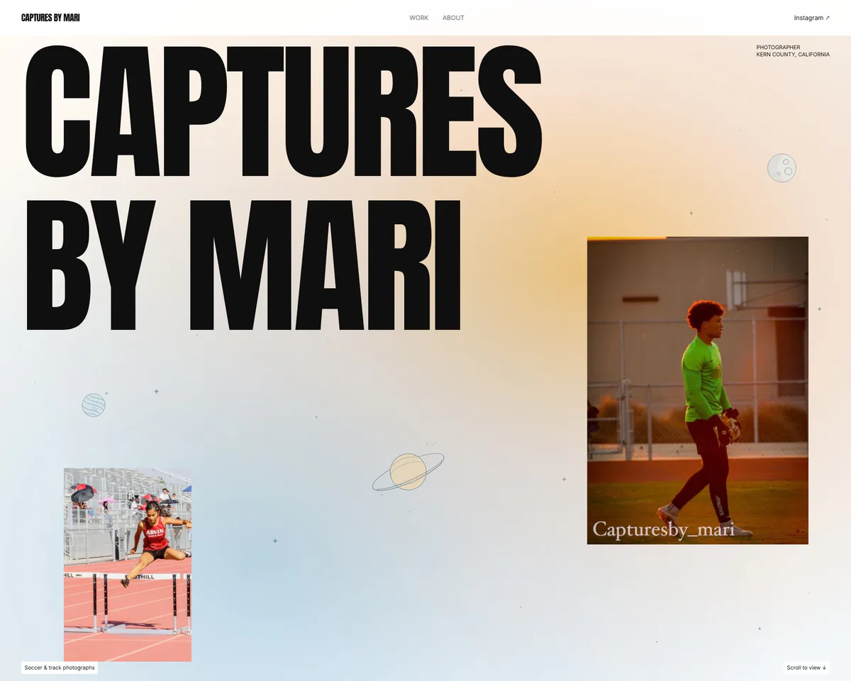 Portafolio de fotografía de Captures by Mari